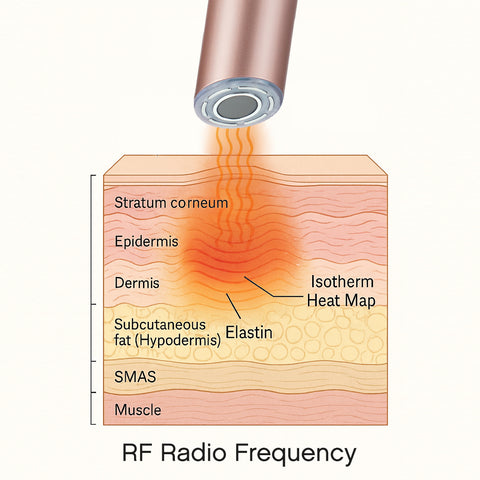 Radiofrequency - Deep dermis penetration